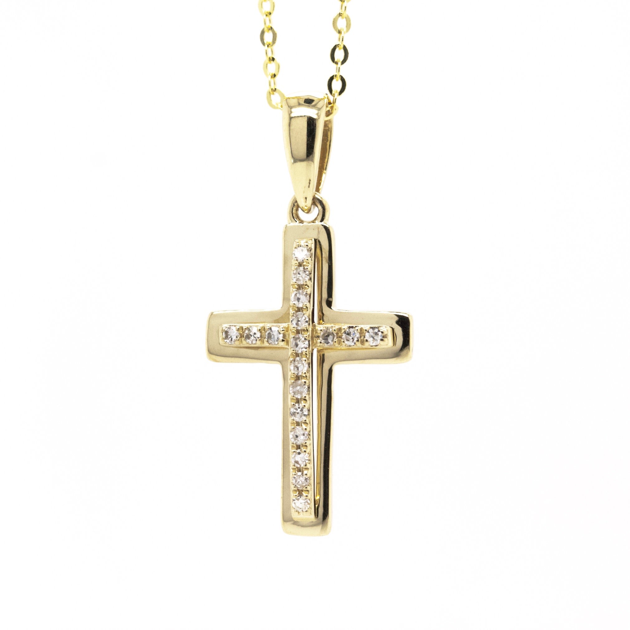 Diamond Cross Necklace