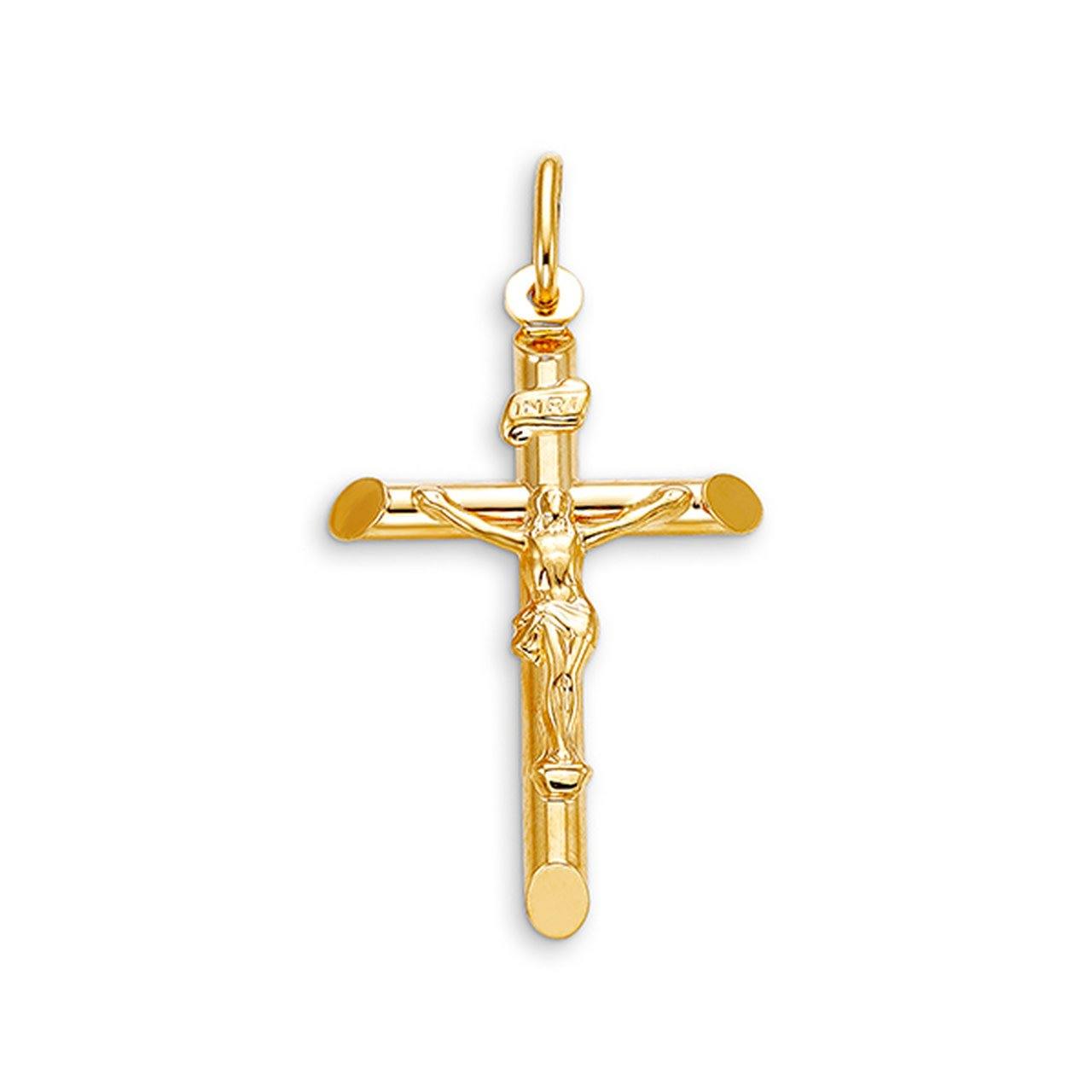 10K GOLD CRUCIFIX PENDANT - Appelt's Diamonds