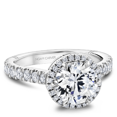ATELIER WHITE GOLD & DIAMOND ENGAGEMENT RING - Appelts Diamonds