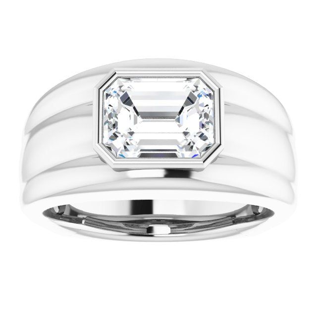 Emerald Cut Engagement Ring