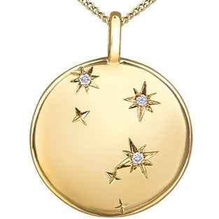 10K Yellow Gold Constellation Necklace