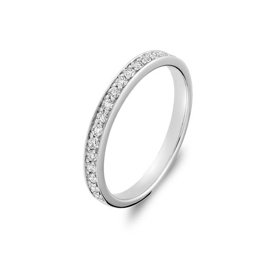 14k Gold Diamond Wedding Band