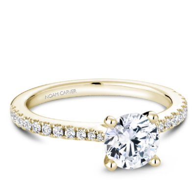 YELLOW GOLD DIAMOND ENGAGEMENT RING - Appelt's Diamonds