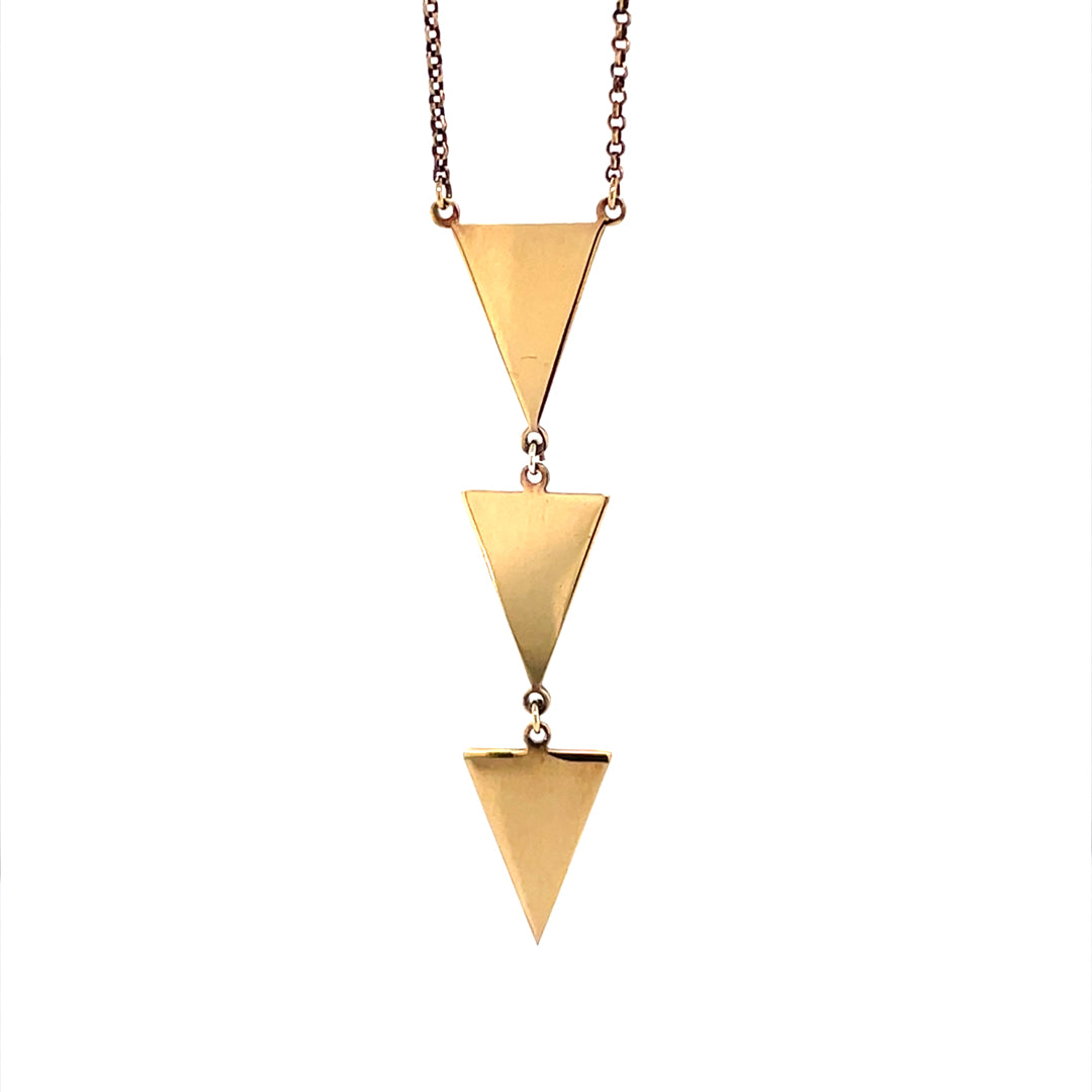 Triangle Drop Necklace