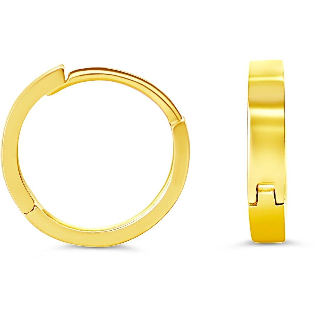 10K GOLD MINI HUGGIE EARRINGS - Appelt's Diamonds