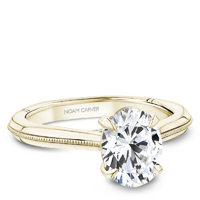 ATELIER WHITE GOLD OVAL ENGAGEMENT RING - Appelts Diamonds