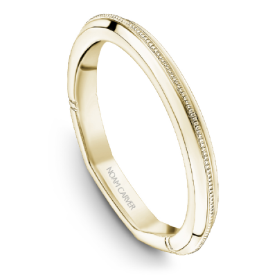 NOAM CARVER ATELIER 18K WHITE GOLD WEDDING BAND - Appelt's Diamonds