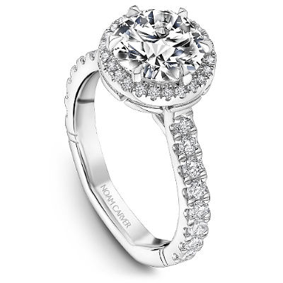 ATELIER WHITE GOLD & DIAMOND ENGAGEMENT RING - Appelts Diamonds