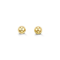 Bella 14k Gold Ball Stud Earring Collection