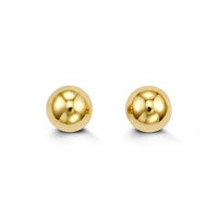 Bella 14k Gold Ball Stud Earring Collection