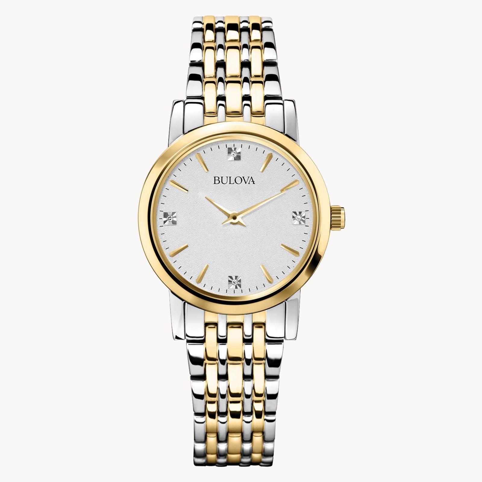 Ladies Diamond Accent Two-Tone Watch