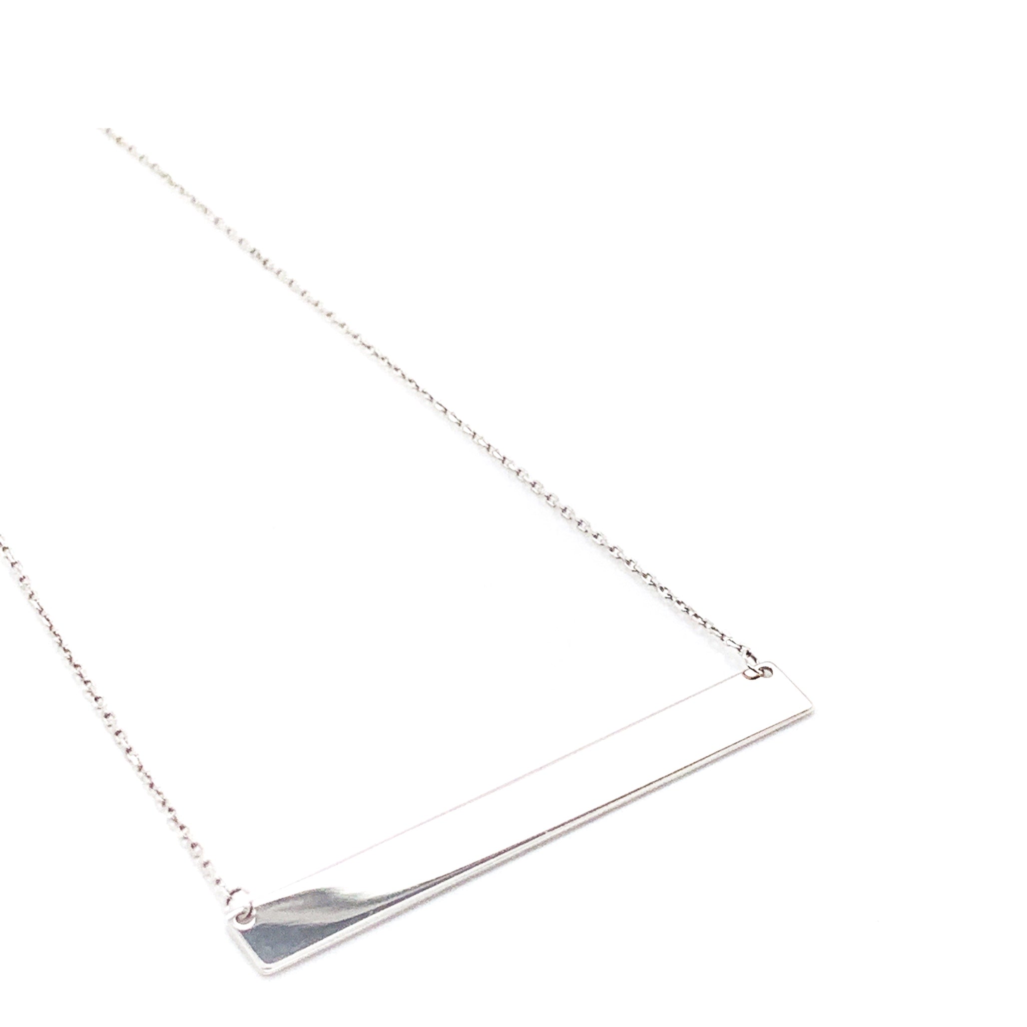 10K Gold Bar Necklace