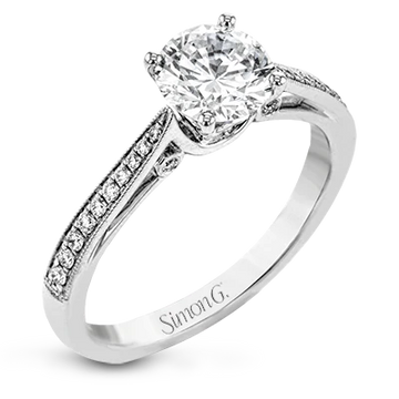 Simon G Traditional Engagement Ring