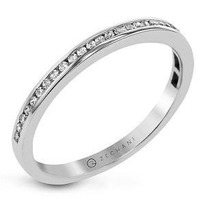 14K DIAMOND CHANNEL SET WEDDING BAND ZR25CHWB - Appelt's Diamonds