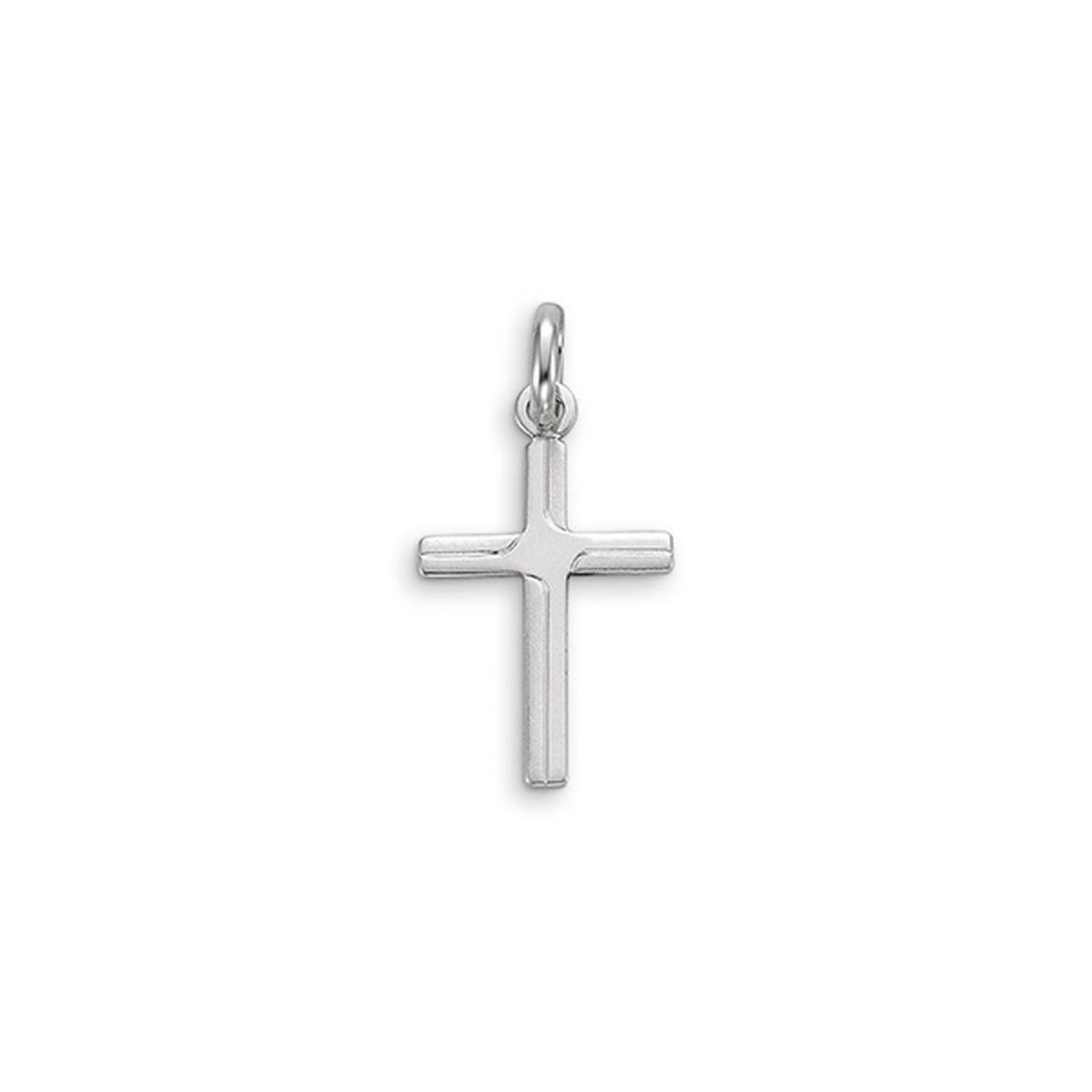 10K GOLD CROSS PENDANT 15MM - Appelt's Diamonds