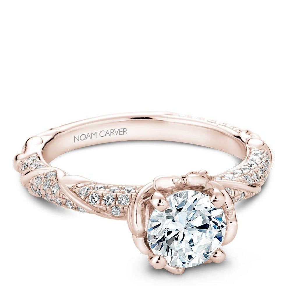 ROSE GOLD & DIAMOND ENGAGEMENT RING - Appelts Diamonds