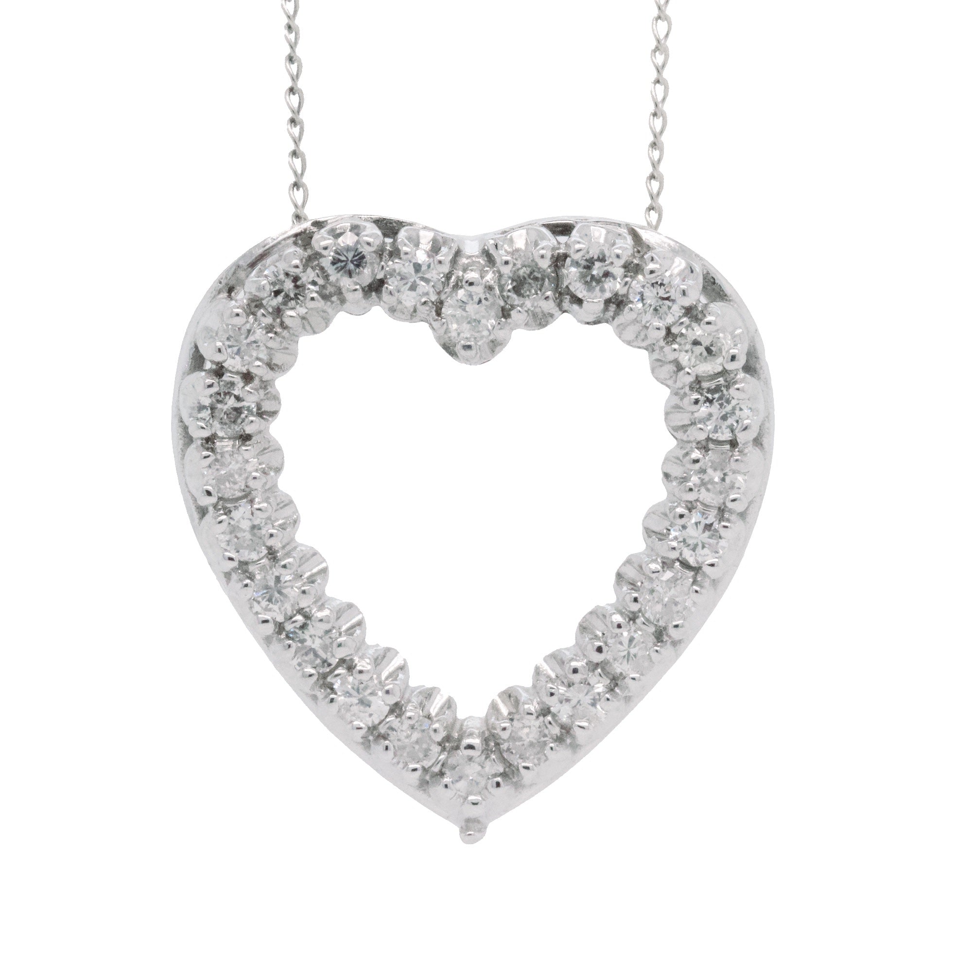 Diamond Heart Necklace