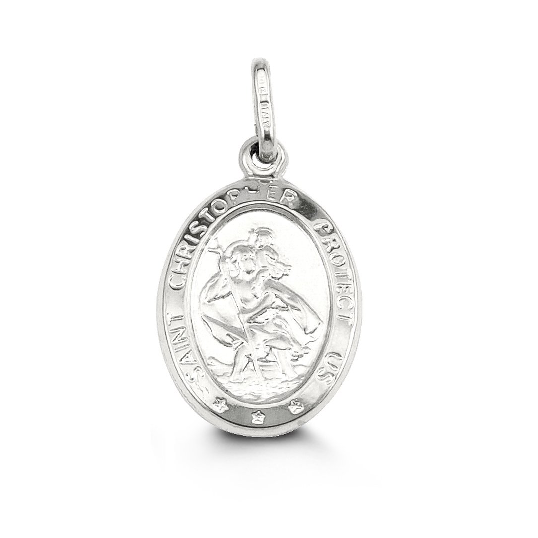 10K GOLD SAINT CHRISTOPHER PENDANT - Appelts Diamonds