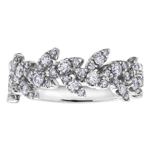 10K WHITE GOLD 0.50CTW DIAMOND RING - Appelt's Diamonds