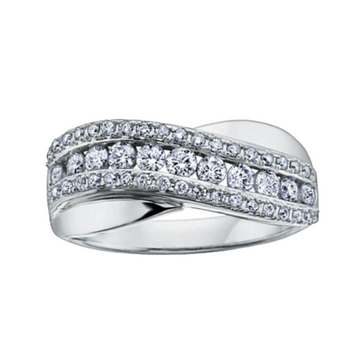 14K WHITE GOLD 0.50CTW DIAMOND RING - Appelt's Diamonds