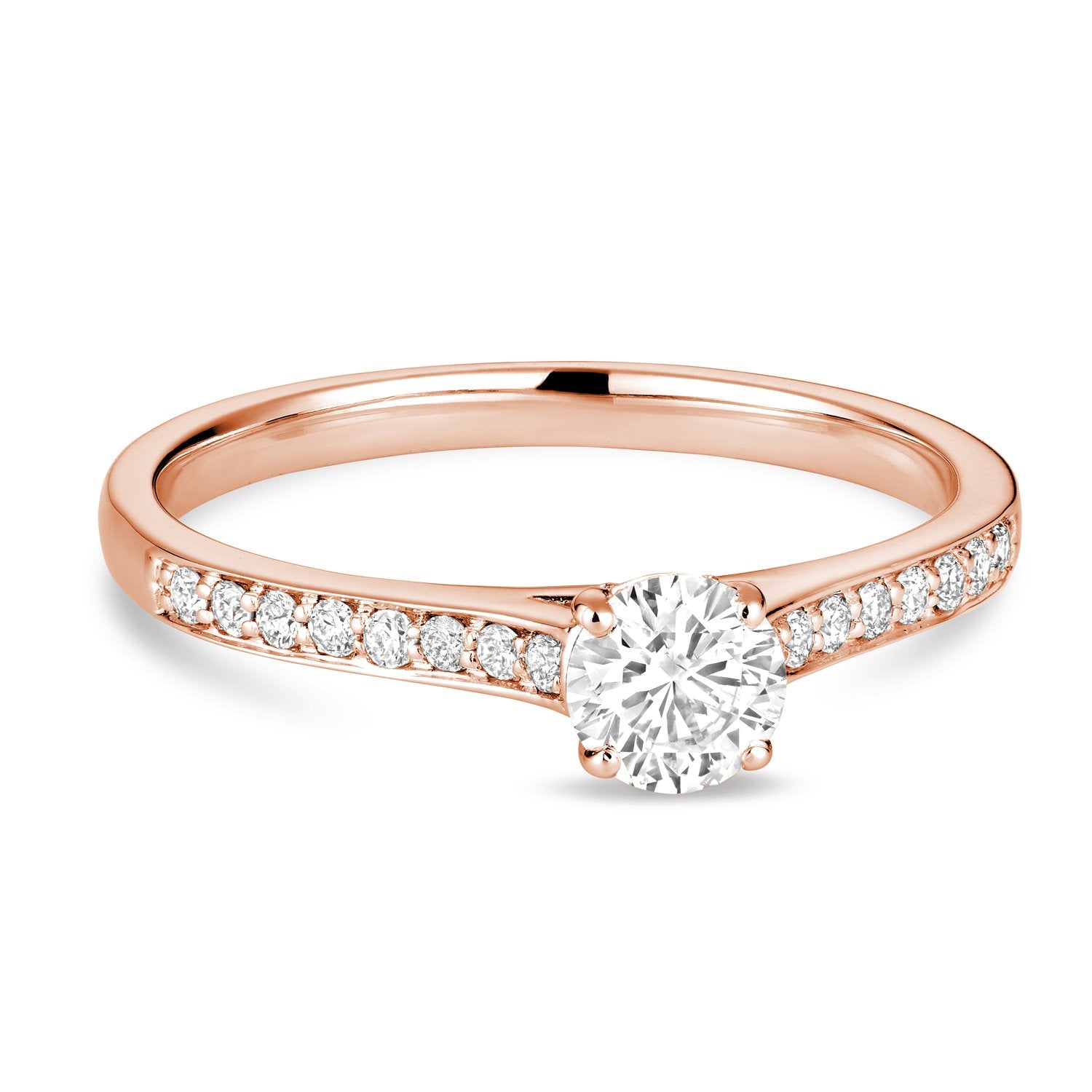 14k Gold Diamond Engagement Ring