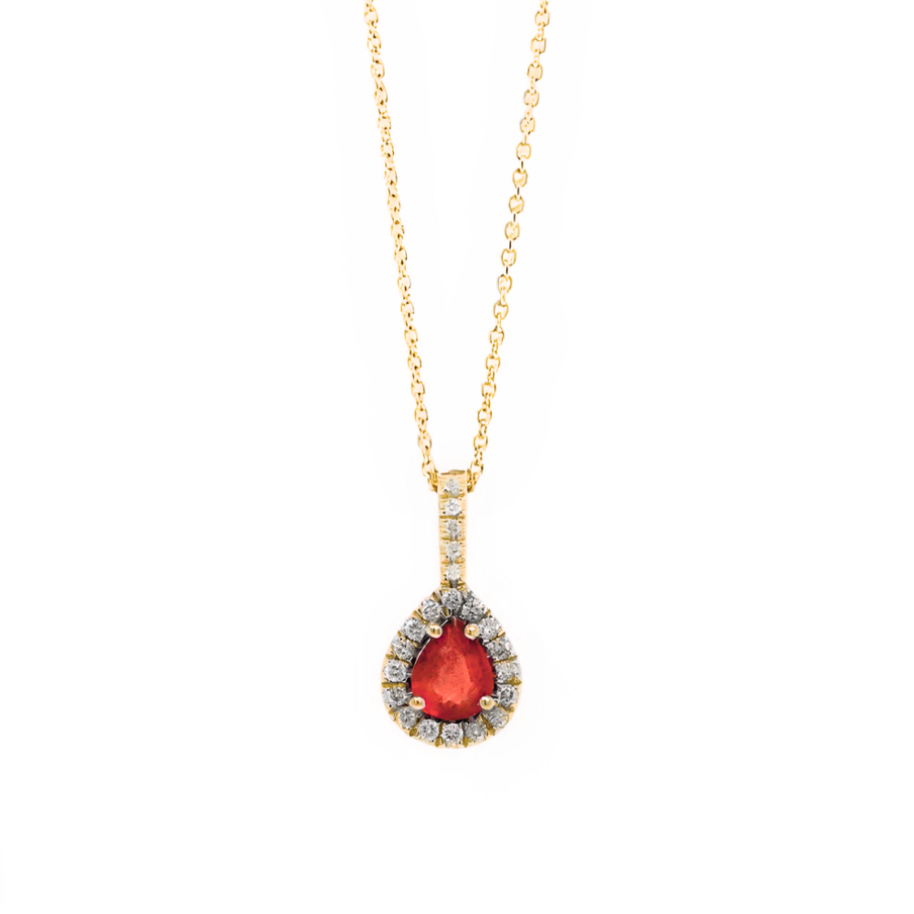 Diamond & Gemstone Necklace