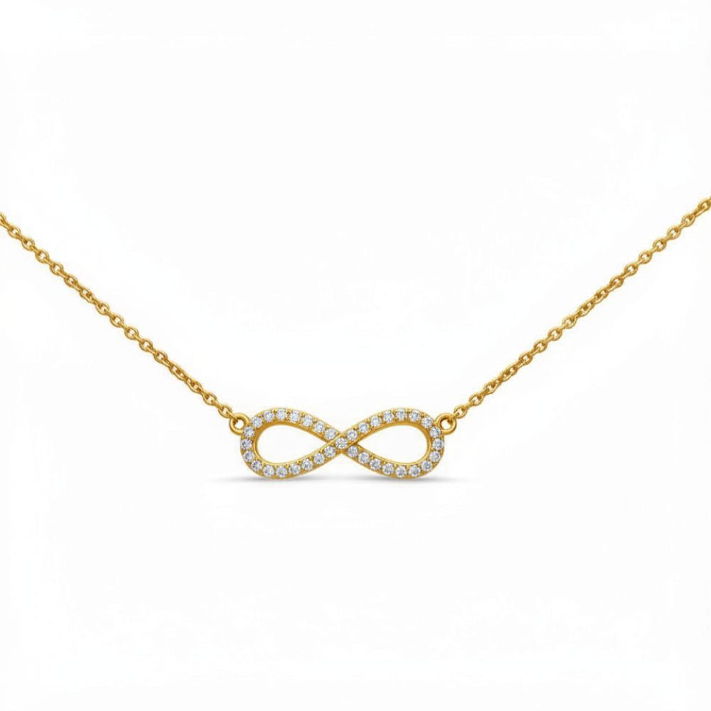 Diamond Infinity Necklace
