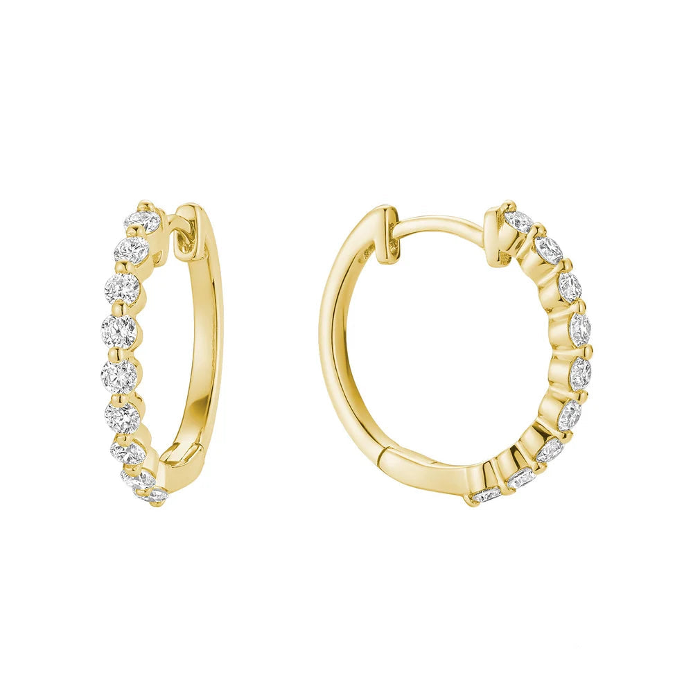 Lab Diamond Hoop