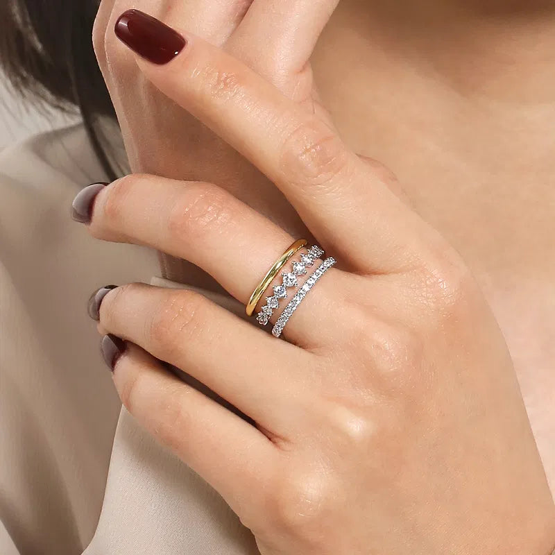 Diamond Easy-Stack Ring