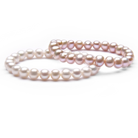 Freshwater Cultured Pearl Stretch Bracelet Set of 5