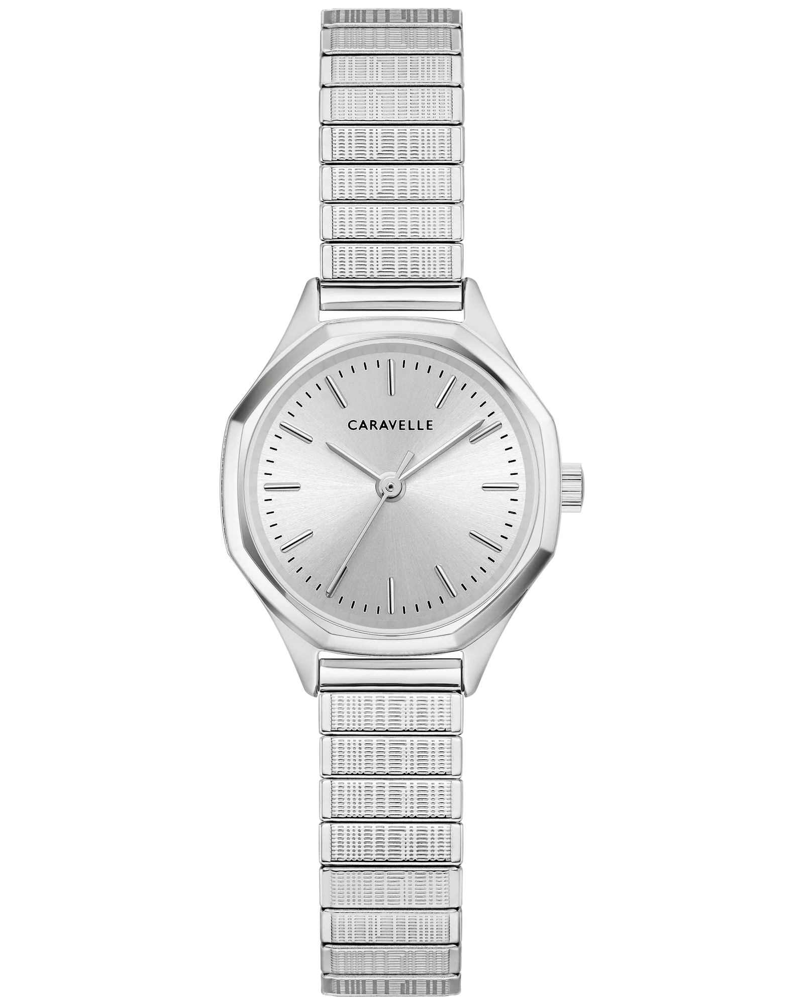Silver Dial Stainless Steel Watch