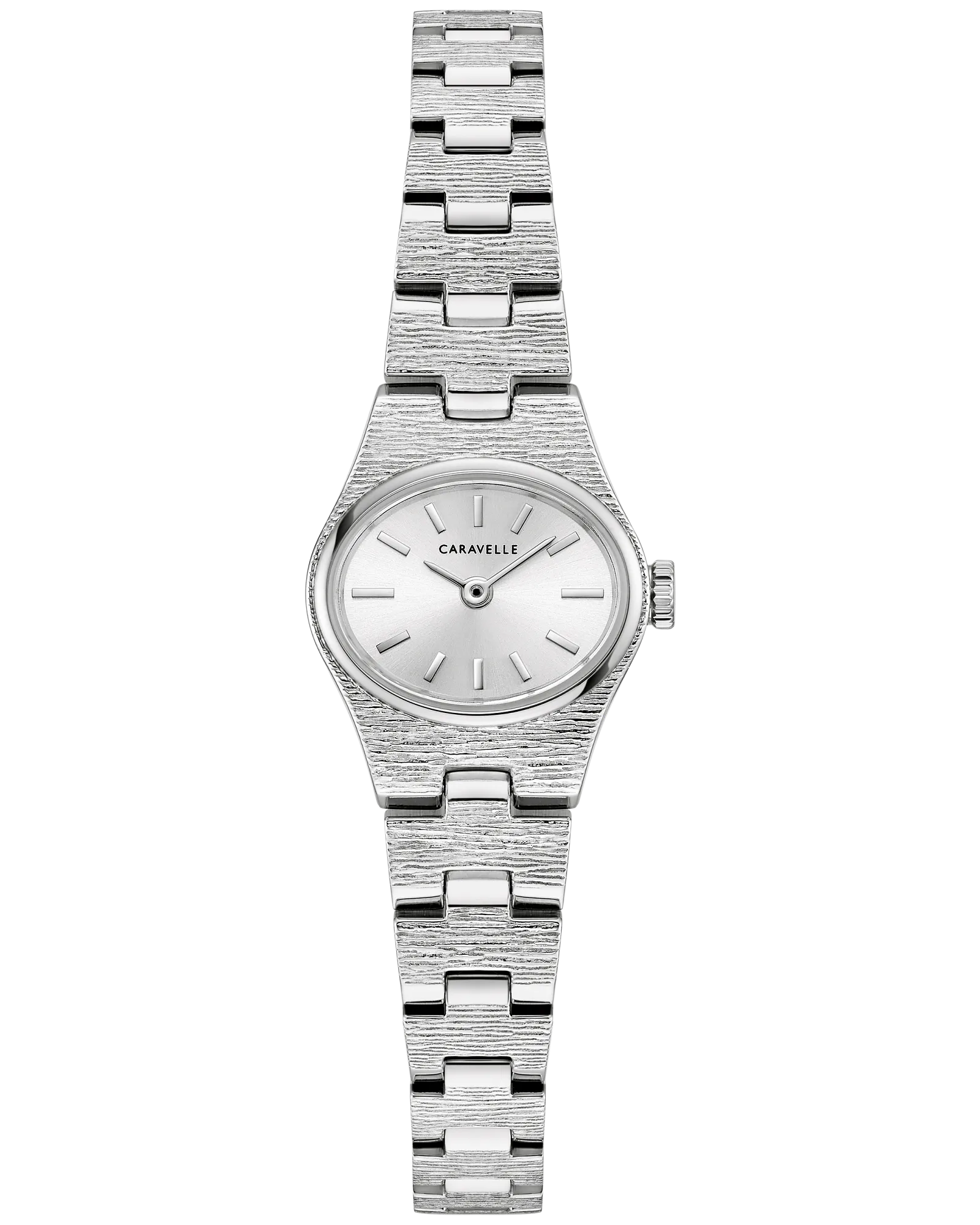 Silver Dial Stainless Steel Watch