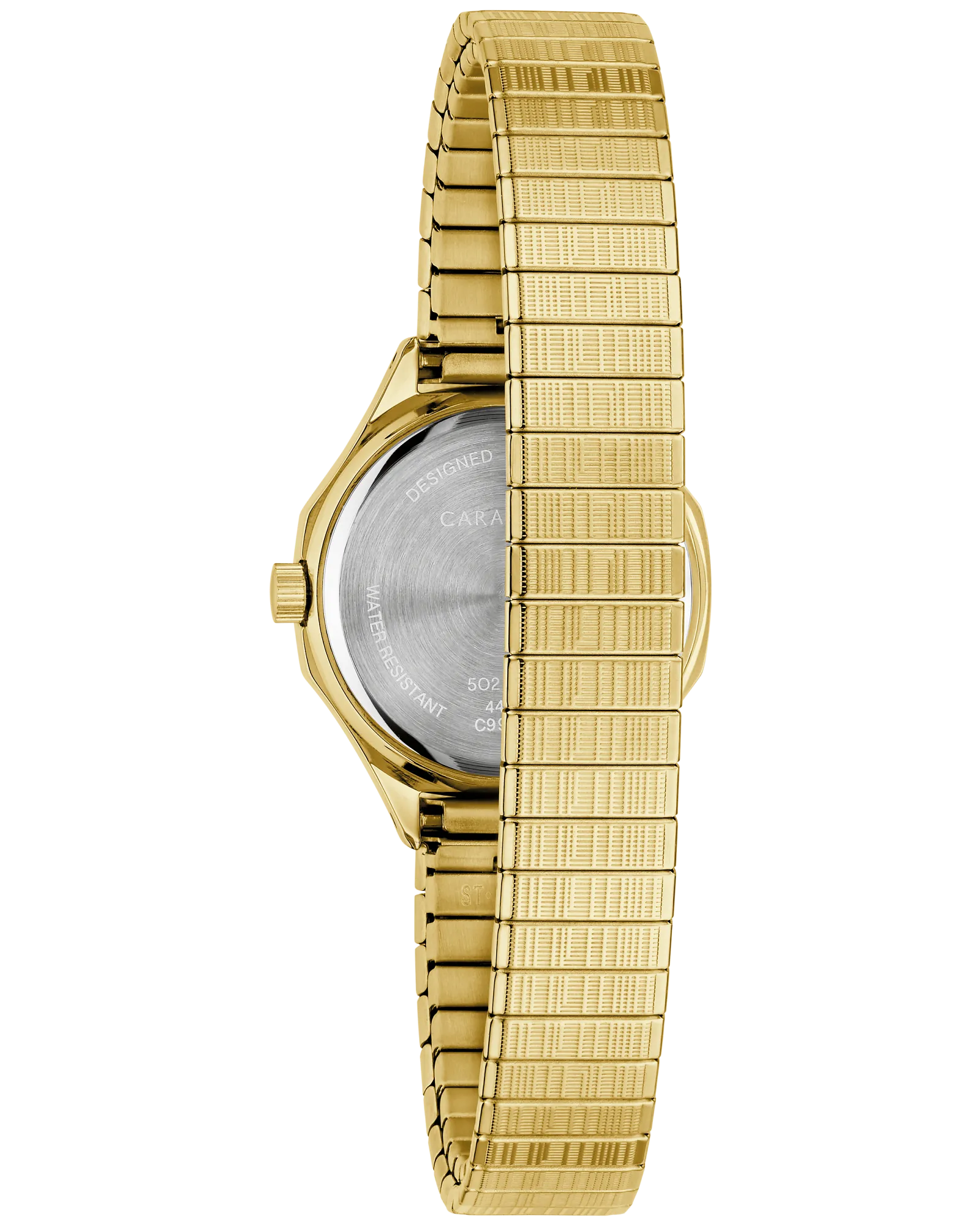 Silver Dial Gold-Tone Stainless Steel Watch