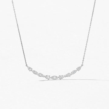 Aerial Dewdrop Diamond Necklace