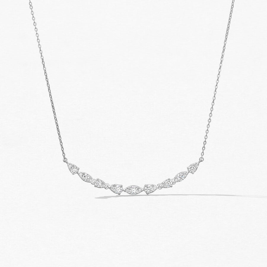 Aerial Dewdrop Diamond Necklace