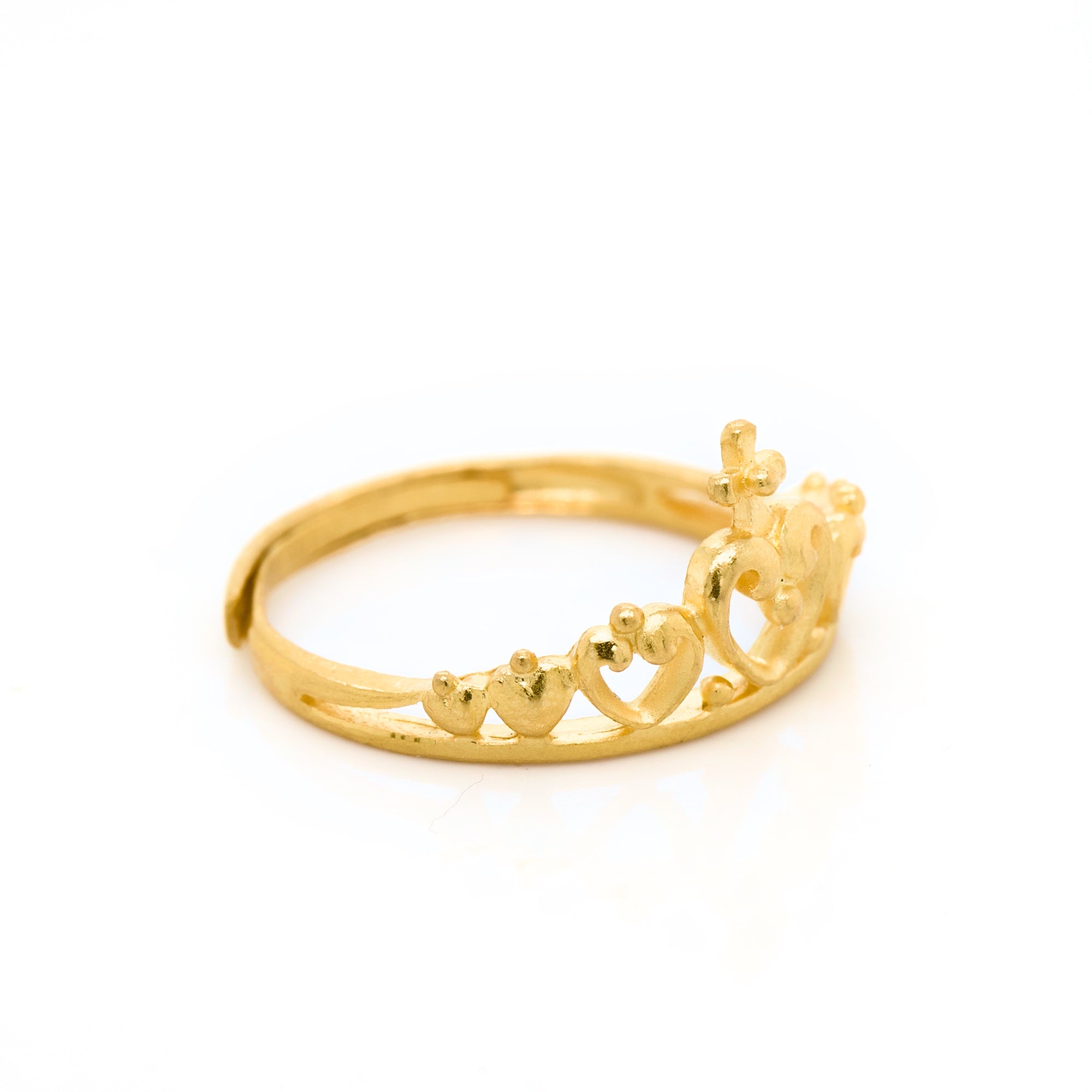 Adjustable Crown Ring