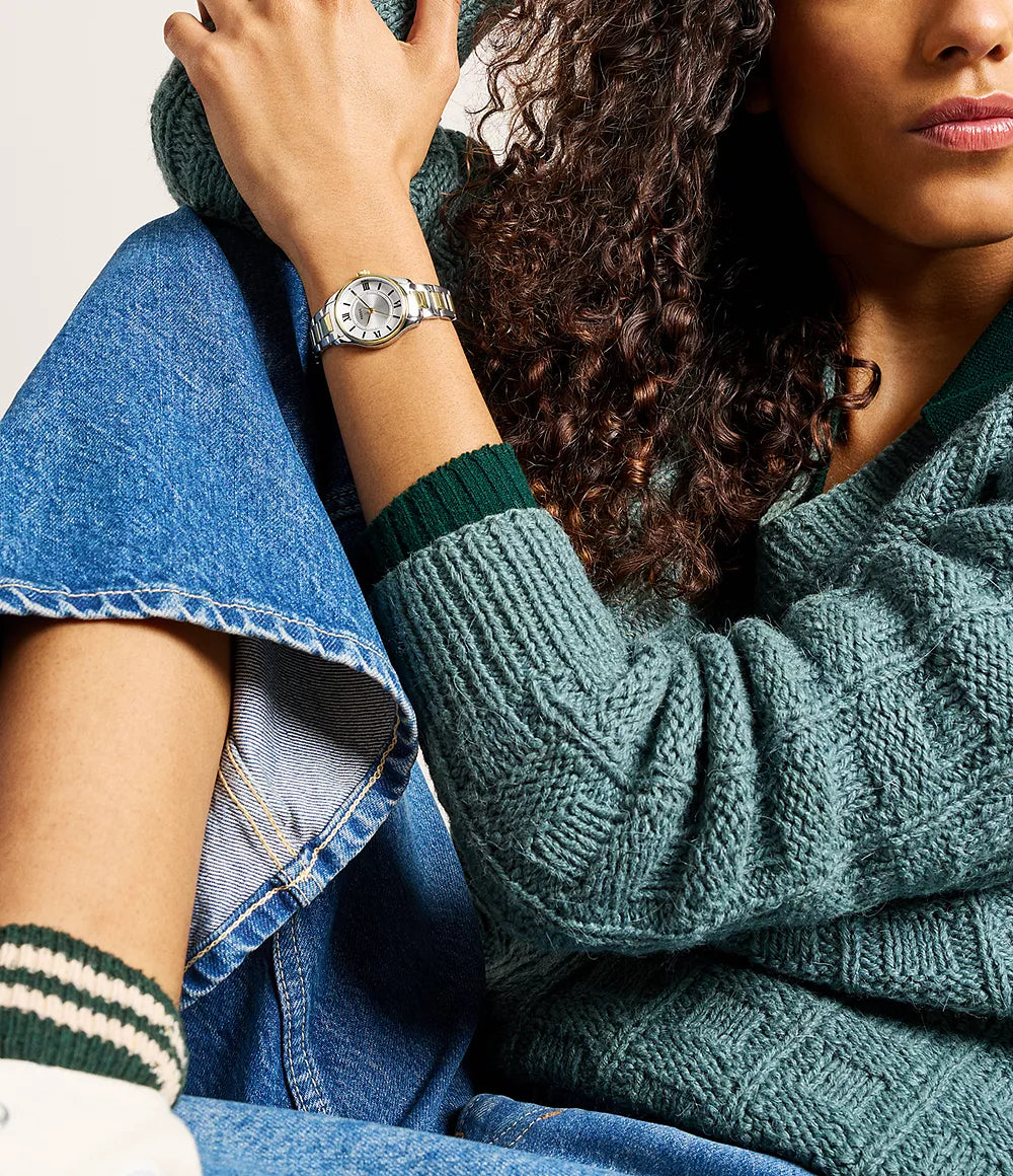 Gilmore Three-Hand Two-Tone Stainless Steel Watch