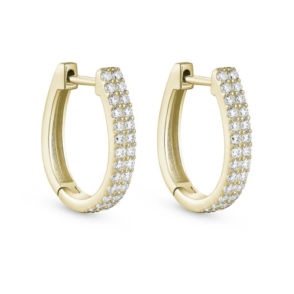 Lab Grown Diamond Hoops