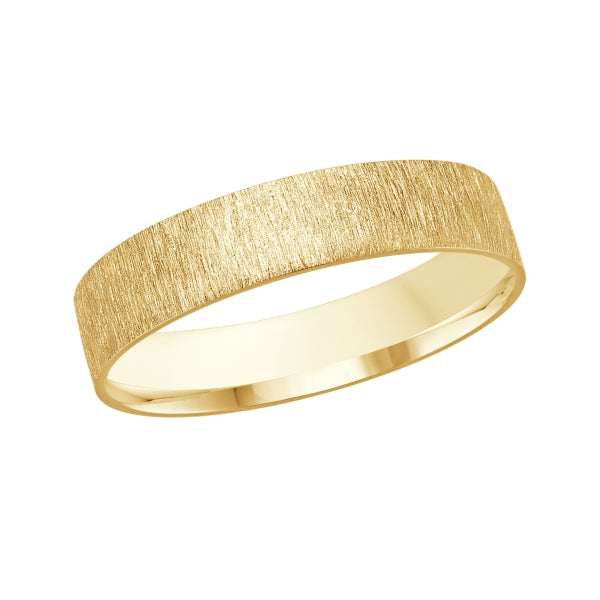 Traditional Flat Wedding Band