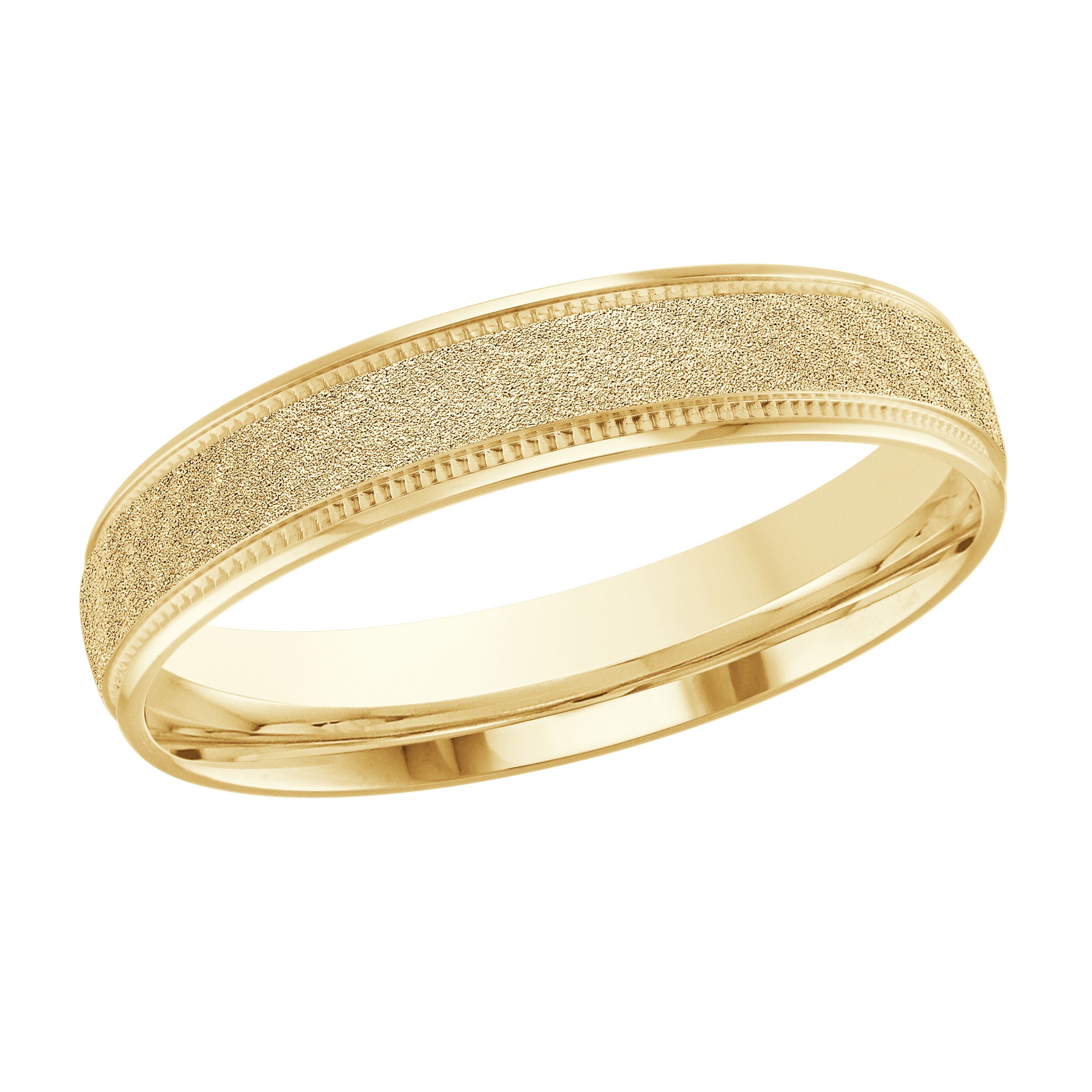 Traditional Milgrain Wedding Band
