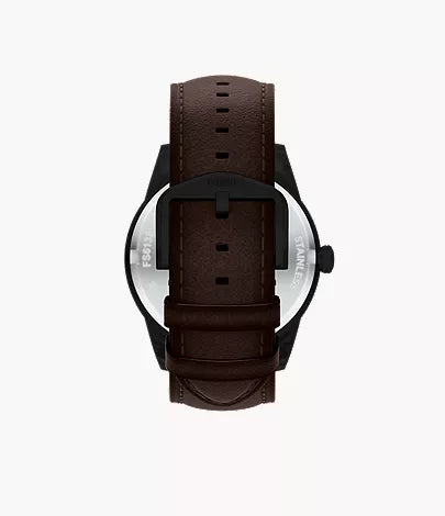 Pearson Multifunction Brown Leather Watch