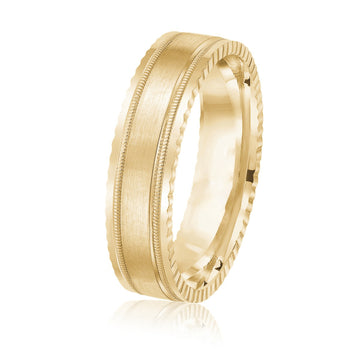 14K Gold Wedding Band