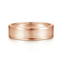 14K Gold Satin Polish Wedding Band