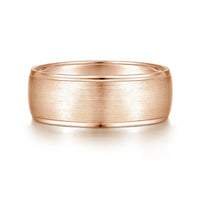 14K Gold Satin Wedding Band