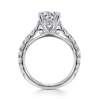 Gabriel & Co 14k White Gold Engagement Ring