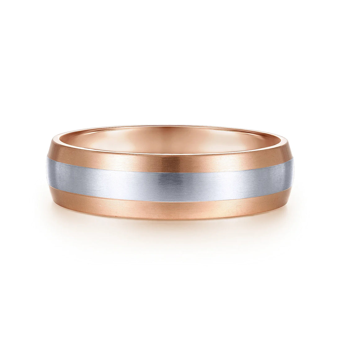 14K Gold Two Toned Wedding Band