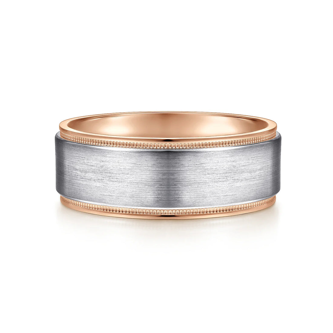 14K Gold Two Toned Wedding Band