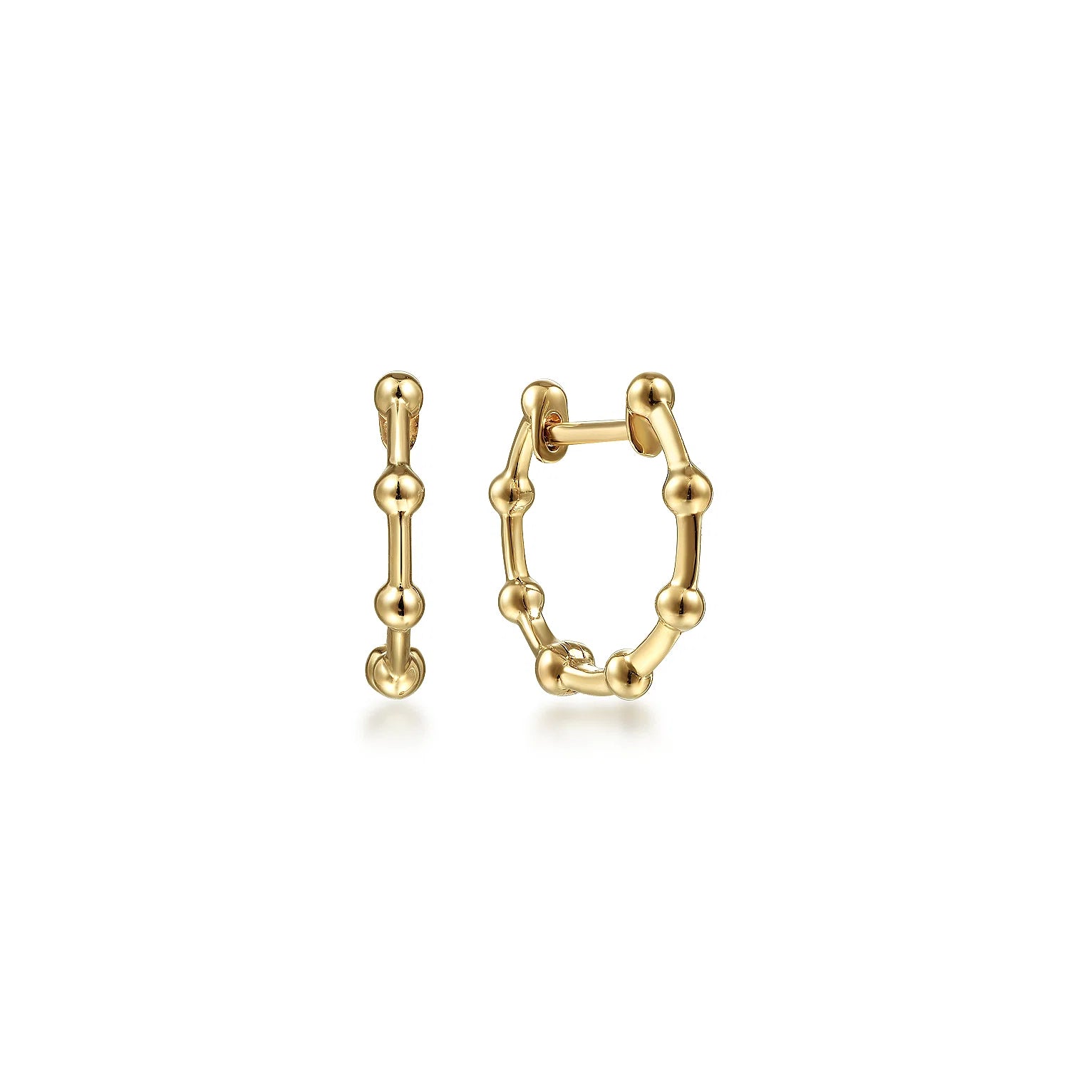 Bujukan Station Huggie Earrings