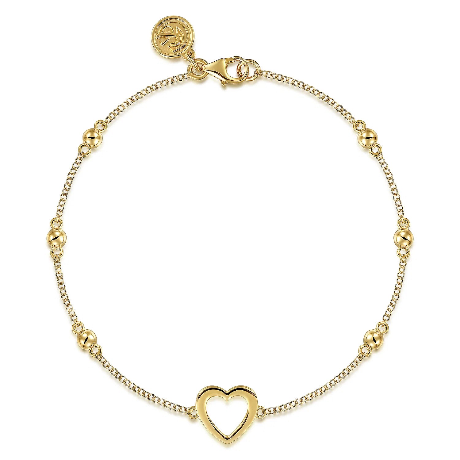 Open Heart Bujukan Chain Bracelet