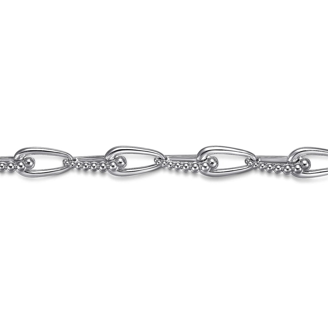 Silver Bujukan Link Chain Bracelet